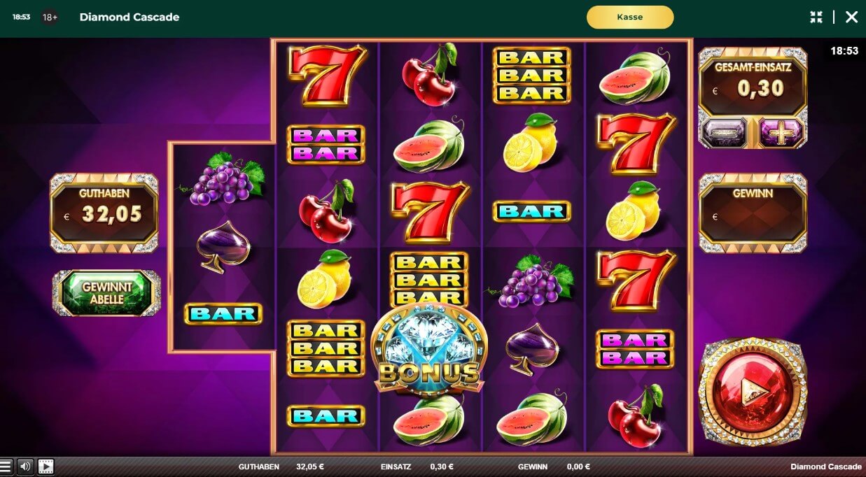 Diamond Cascade Slot