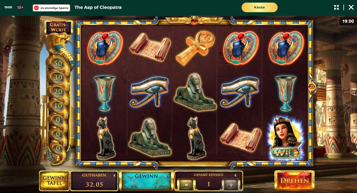 The Asp of Cleopatra Slot